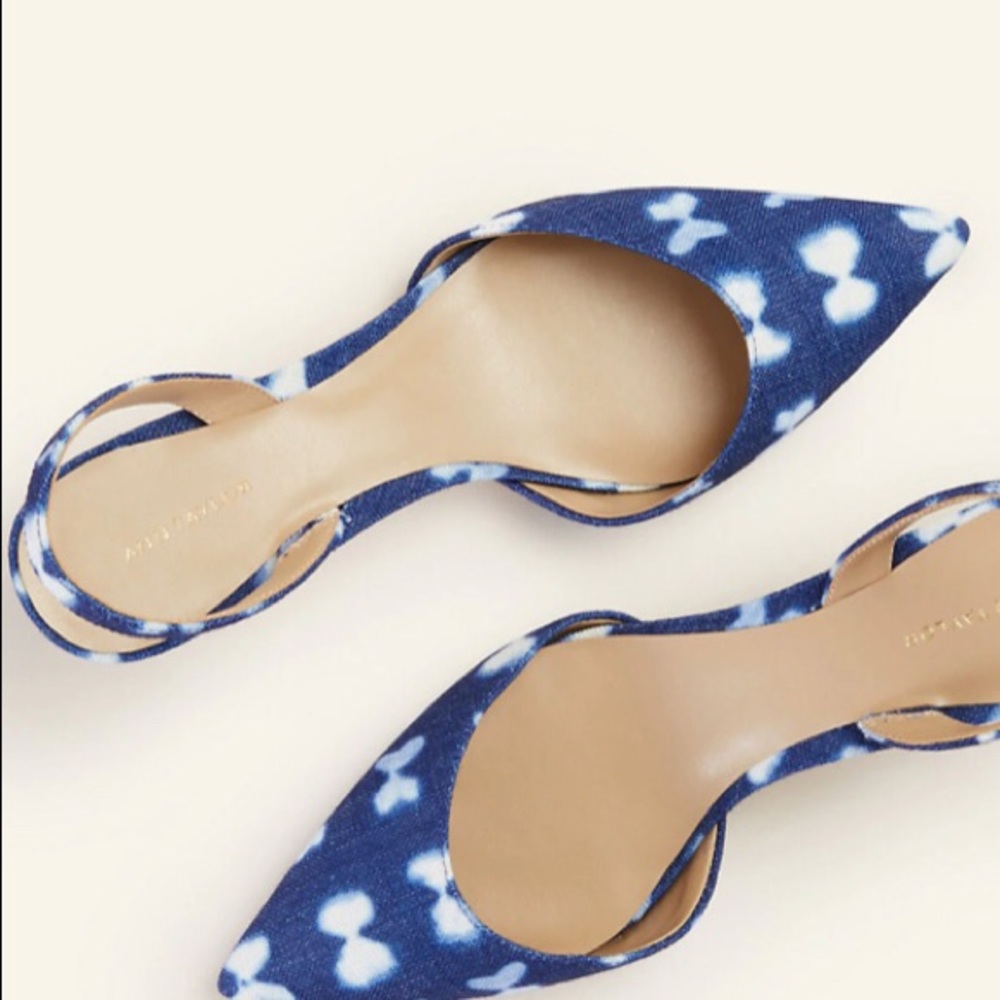 NWT Tie Dye Slingbacks 6.5 Ann Taylor